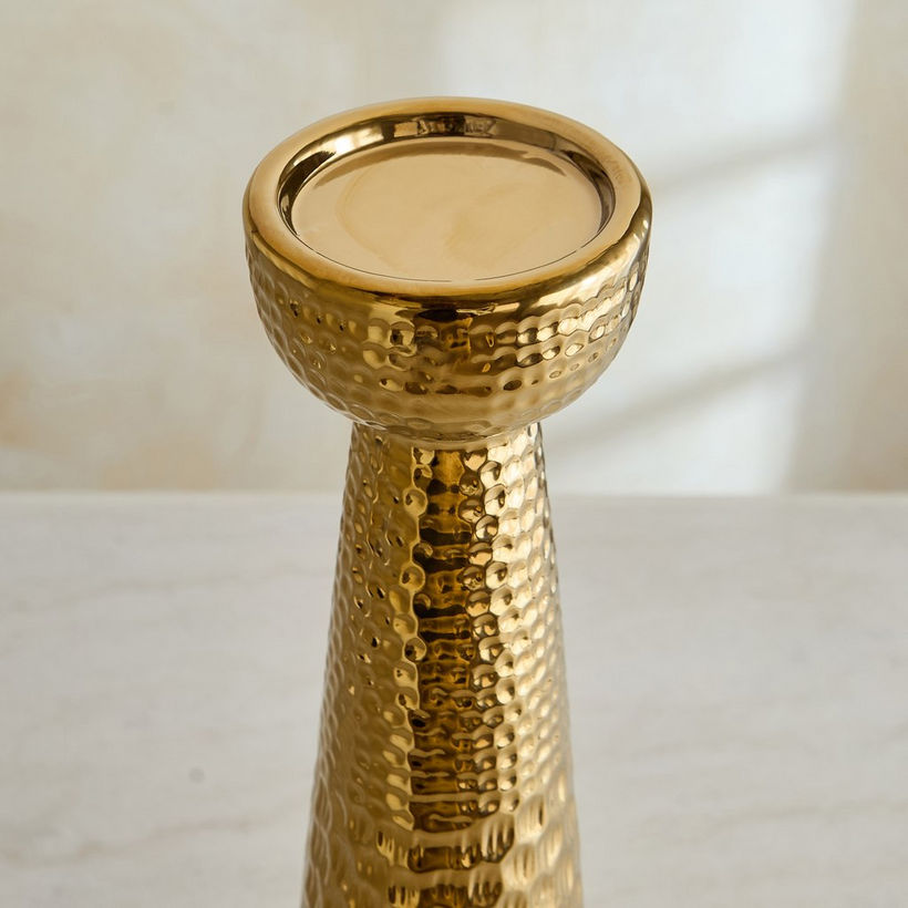 Aurum Titany Vianna Decorative Pillar Candleholder - 14x13.5x54 cm - Image 8