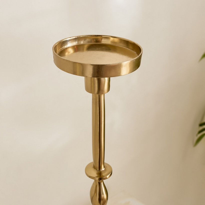 Casa Luxe Decorative Pillar Candleholder - 11x11x42 cm - Image 9