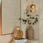 Isaba Marlina Decorative Tealight Lantern with Glass - 11x9.5x15 cm