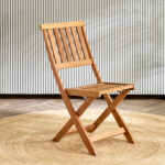 Vera Bahama Solid Wood Outdoor Foldable Chair