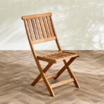 Vera Bahama Solid Wood Outdoor Foldable Chair