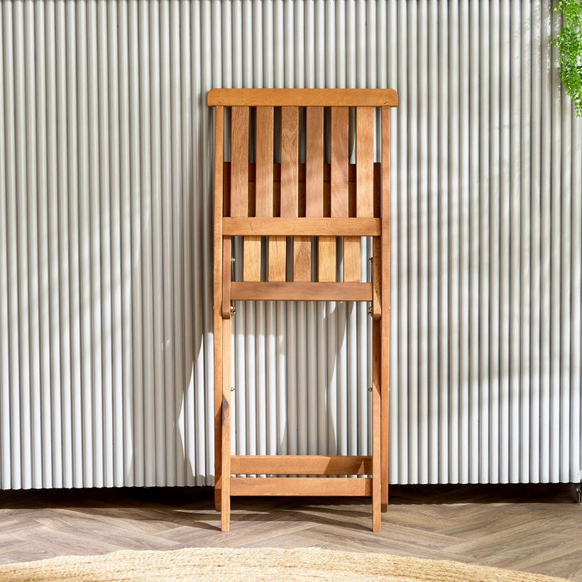 Vera Bahama Solid Wood Outdoor Foldable Chair - Image 7