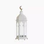 Celestial Layali Noor Decorative Lantern - 18x18x50 cm