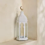 Celestial Layali Noor Decorative Lantern - 18x18x50 cm
