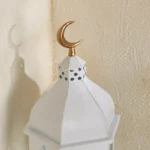 Celestial Layali Noor Decorative Lantern - 18x18x50 cm