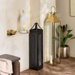 Celestial Layali Noor Decorative Lantern - 18x18x50 cm