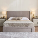 Movo Angelic Montero Nxt Upholstered Queen Bed with 3 Drawers - 160x200 cm
