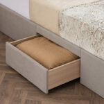 Movo Angelic Montero Nxt Upholstered Queen Bed with 3 Drawers - 160x200 cm