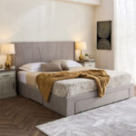 Movo Angelic Montero Nxt Upholstered Queen Bed with 3 Drawers - 160x200 cm