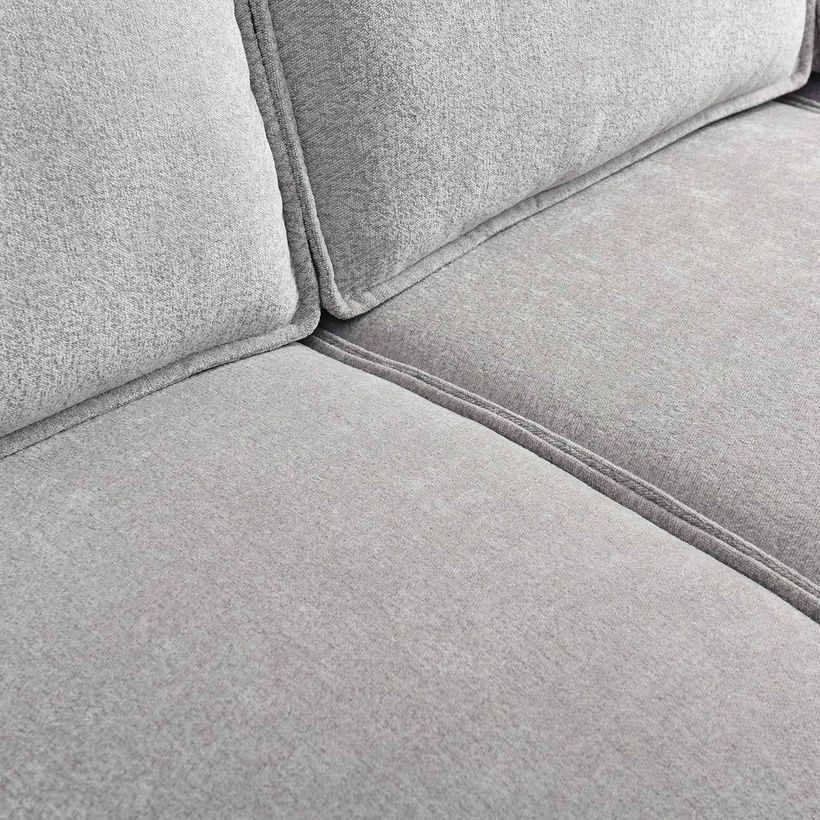Venice Next 3-Seater Reversible Easy Clean Fabric Corner Sofa Bed with Storage - Image 15