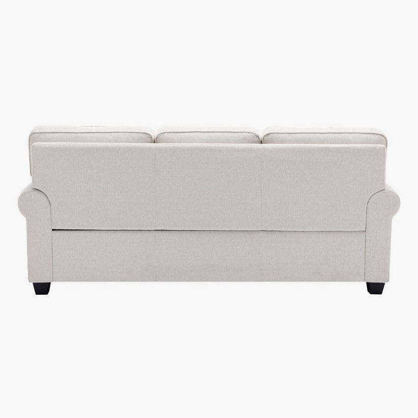 Ashton NXT 3-Seater Easy Clean Fabric Sofa with 2 Cushions - Image 10