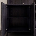Marwell 2 Door 2 Drawer Sintered Stone Top Coffee Cabinet