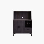 Marwell 2 Door 2 Drawer Sintered Stone Top Coffee Cabinet