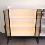 Marwell 2 Door Sintered Stone Top Bar Cabinet