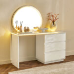 Marwell Chester Smart Dresser with 3 Drawers and Mirror