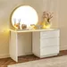 Marwell Chester Smart Dresser with 3 Drawers and Mirror - Image 11