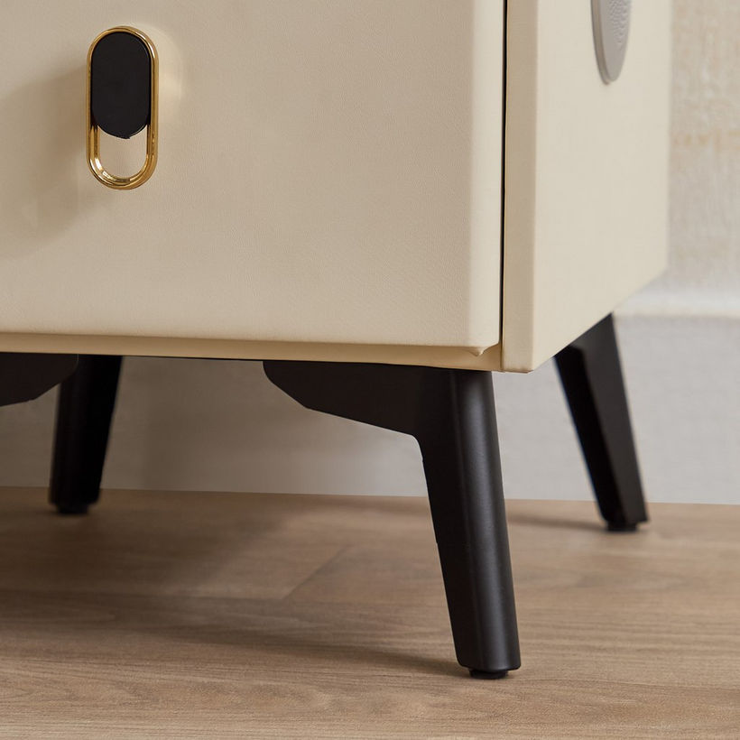 Ibiza Compact Smart 2-Drawer Compact Night Stand End Table - Image 10