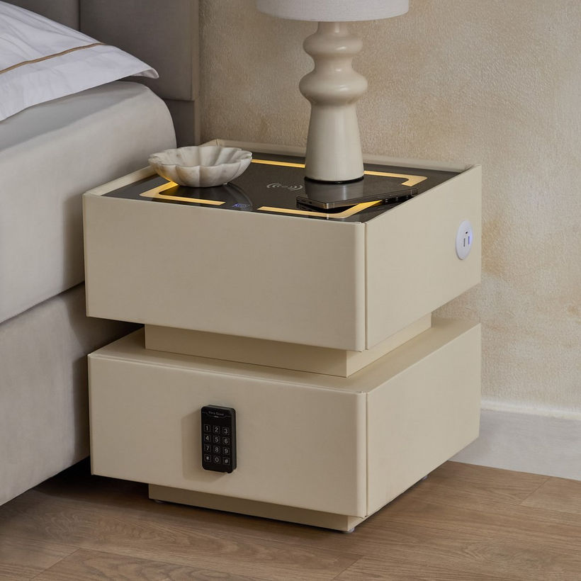 Lasberg Vasto 2-Drawer Night Stand - Image 3