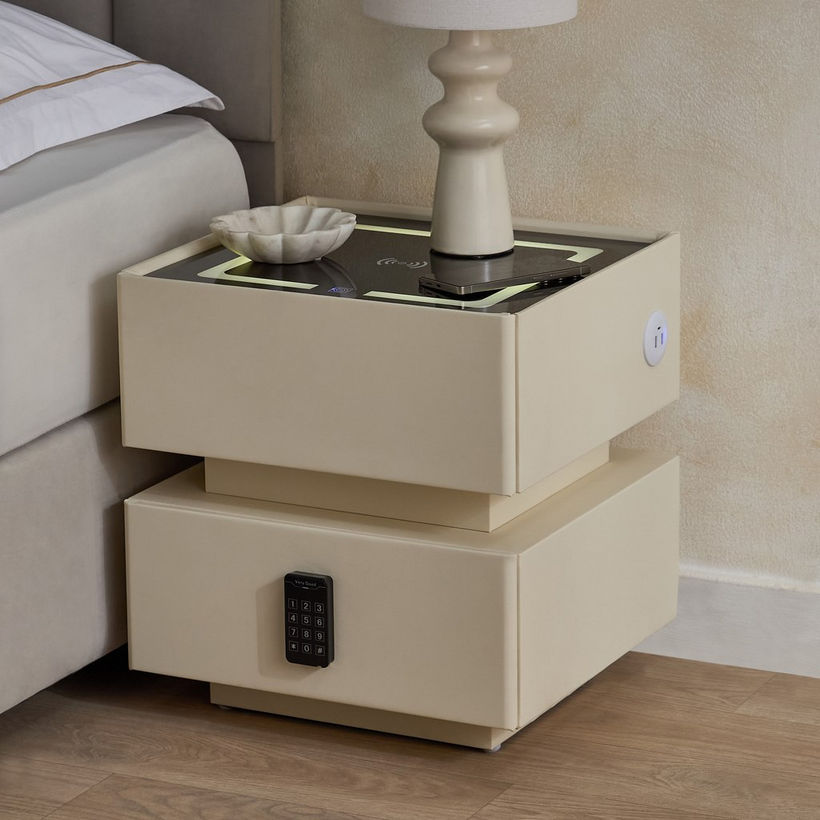 Lasberg Vasto 2-Drawer Night Stand - Image 4