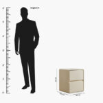 Lasberg Scanno Smart 2-Drawer Night Stand
