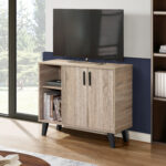 Edmond Willy High TV Stand with 2 Door for TVs Upto 40 inches
