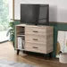 Movo Edmond Willy High TV Stand with 3 Drawer for TVs Upto 40 inches - Image 7