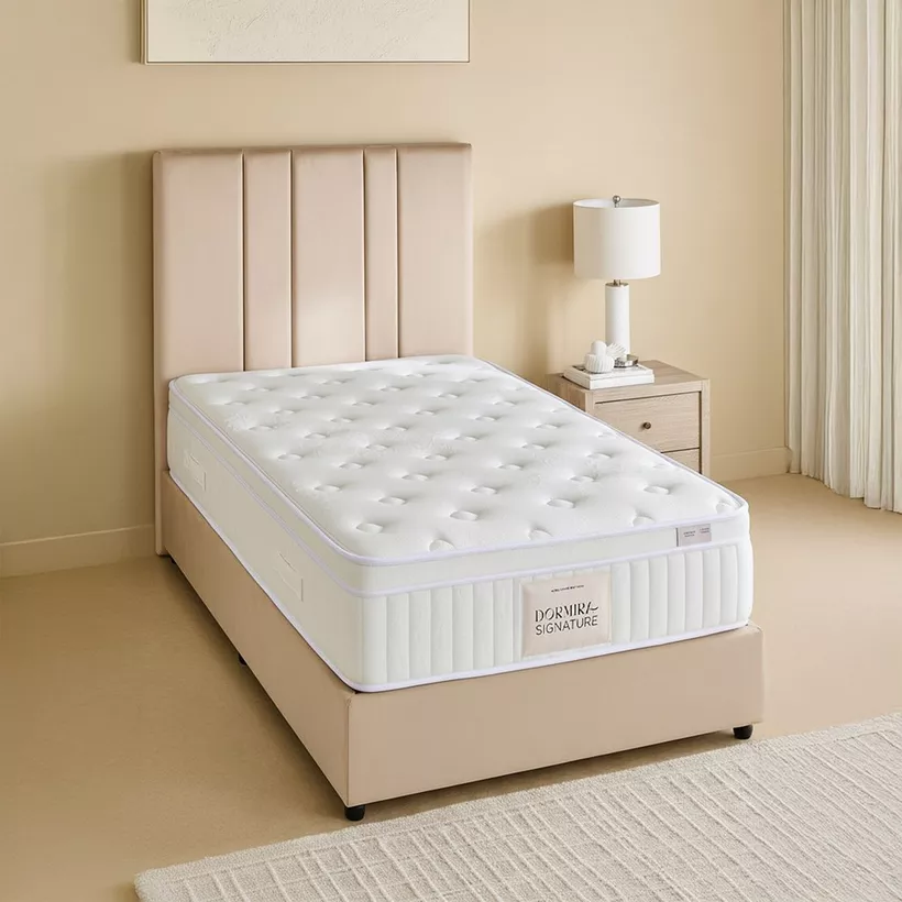 i-Dormira Signature Hotel Collection HR Foam Medium Firm Pocket Spring Mattress - 90x190x28cm - Image 3