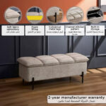 Mensa Hearth Bed Bench with Storage