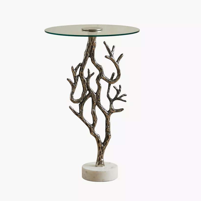 Banyan Glass Top Accent Table - Image 7