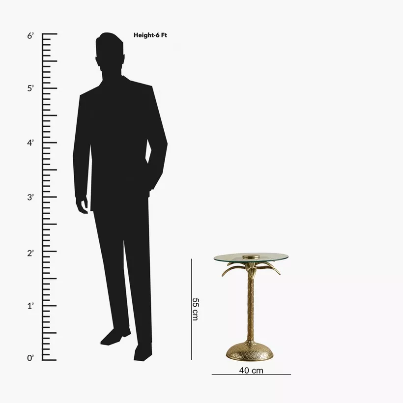 Jila Glass Top Accent Table - Image 2