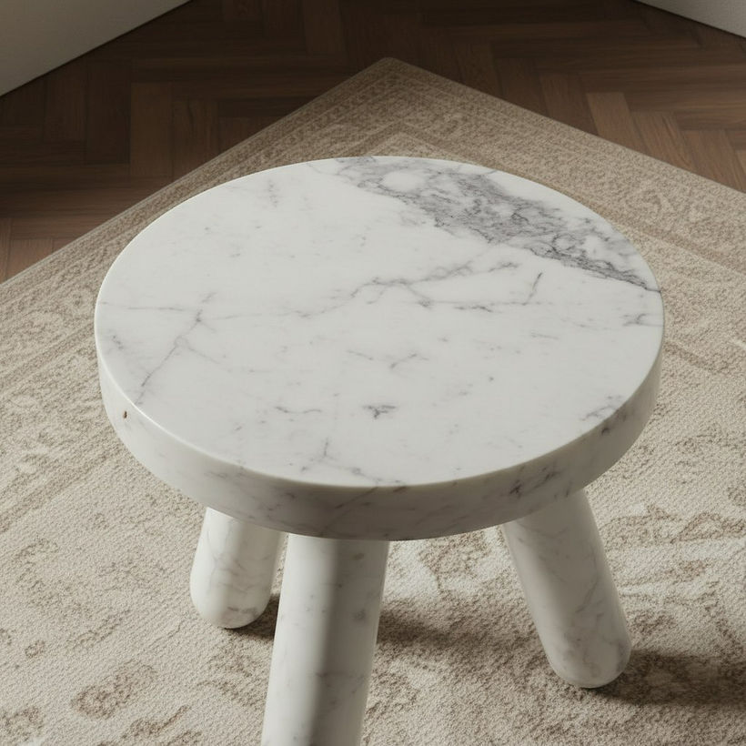 Cavon Harper Geniune Marble Accent Table - Image 3