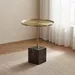 Cavon Magma Geniune Marble Base Accent Table - Image 6
