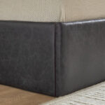 Movo Nordica Opal Upholstered Hydraulic Storage Single Bed - 90x200 cm