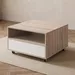 Cebu Compact Coffee Table with Drawer and Castor wheels - Image 8
