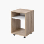 Cebu End Table with Castor Wheels