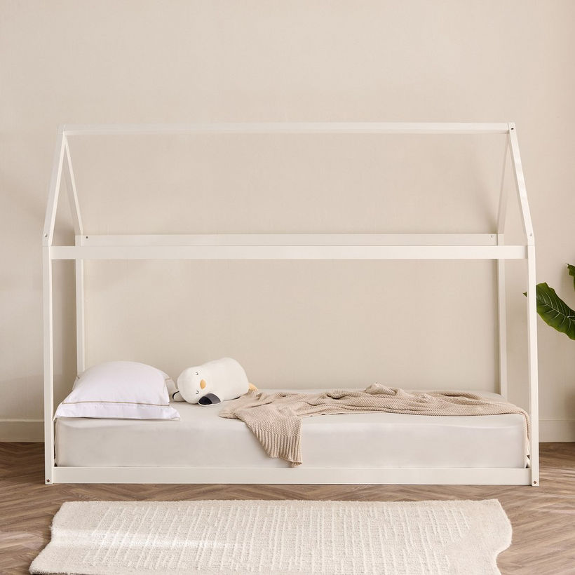 Movo Ivory Stova House Single Bed - 90x200 cm - Image 4