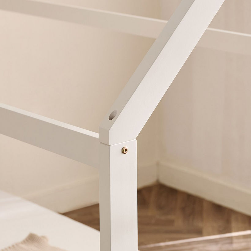 Movo Ivory Stova House Single Bed - 90x200 cm - Image 6
