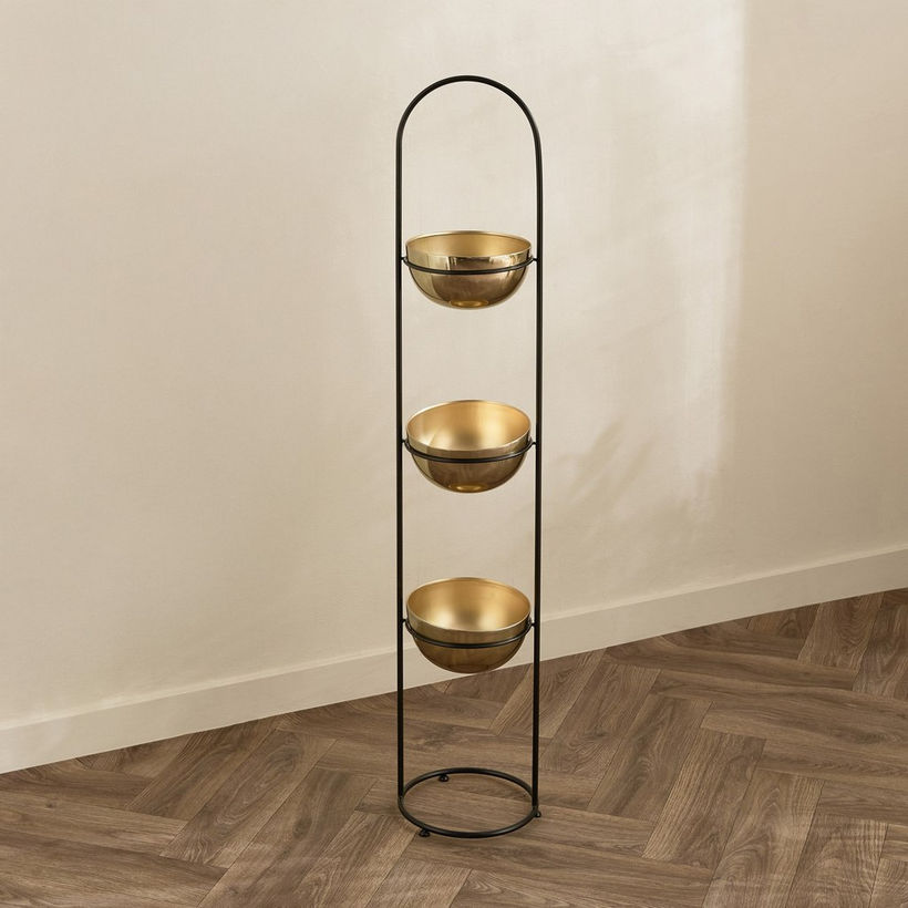 Vista Ace Premium Metal 3-Tier Planter Stand - 23x121 cm - Image 7