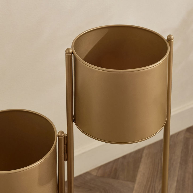 Vista Ace Premium Metal Foldable Planter Stand - 21x21x71 cm - Image 8