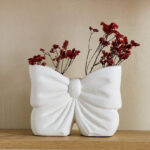 Audrey Eden Decorative Ceramic Vase - 19.5x8x14.5 cm