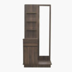 Movo Kulltorp Boomer 1-Door Dressing Table with Mirror and Drawer