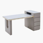 Bristol 4-Seater Sintered Stone Top Kitchen Island Table