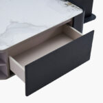 Estrella 2-Piece Sintered Stone Top Coffee Table Set