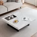 Levante Faux Marble Top Coffee Table - Image 8
