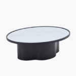 Palermo 2-Piece Glass Top Coffee Table Set