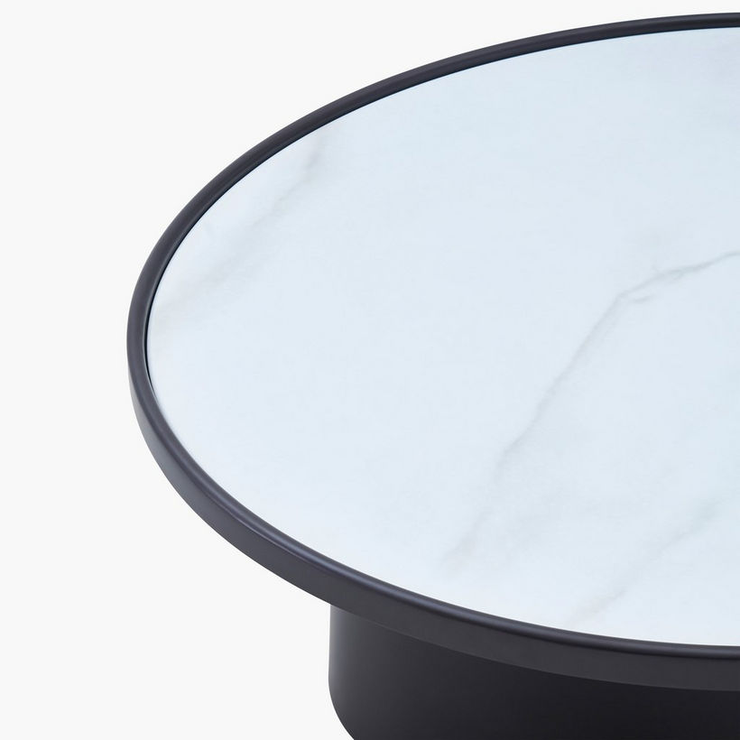 Palermo 2-Piece Glass Top Coffee Table Set - Image 6