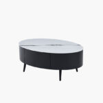 Athens 2-Piece Glass Top Coffee Table Set