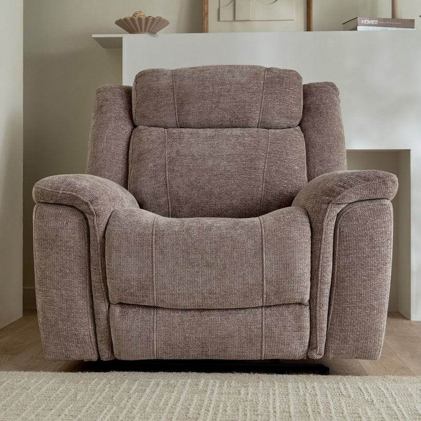 Nova Fabric Electric Power Recliner Armchair - Image 8