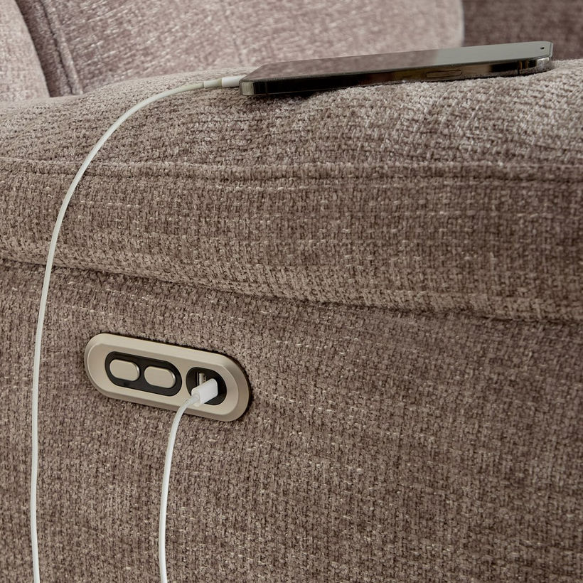 Nova Fabric Electric Power Recliner Armchair - Image 10