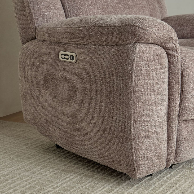 Nova Fabric Electric Power Recliner Armchair - Image 11